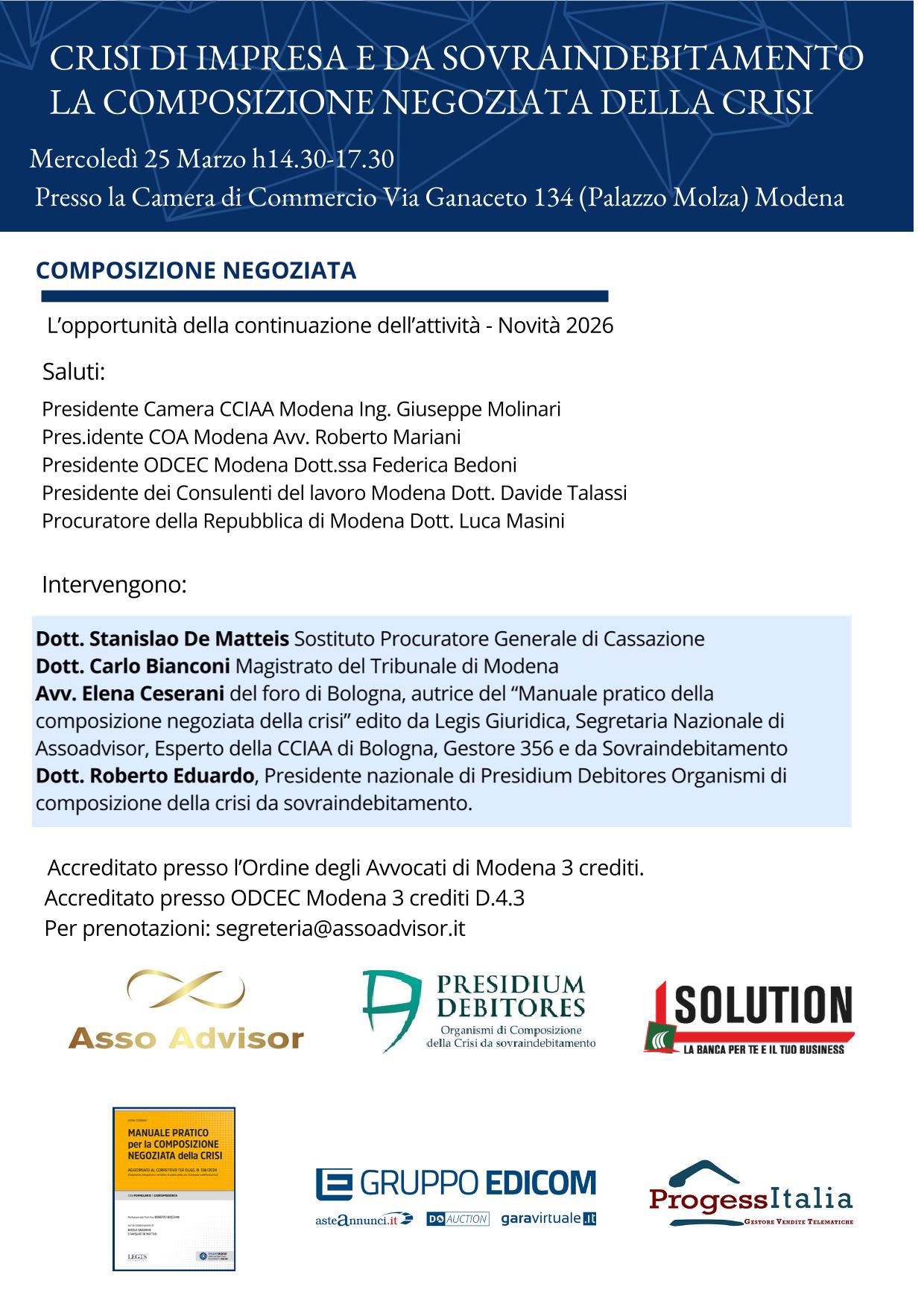 La nuova frontiera della gestione della crisi d’impresa