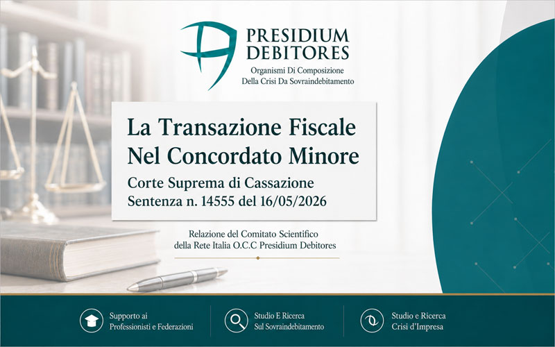 La Transazione Fiscale nel Concordato Minore
