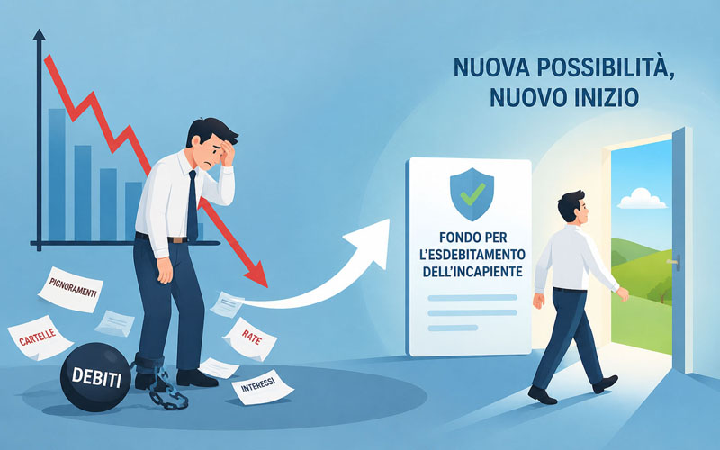Fondo Esdebitazione Incapienti: Presidium Debitores al fianco dei cittadini schiacciati dai debiti